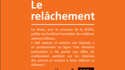 8ème Baromètre de relations auteurs/éditeurs de la Scam (en France) et la SGDL