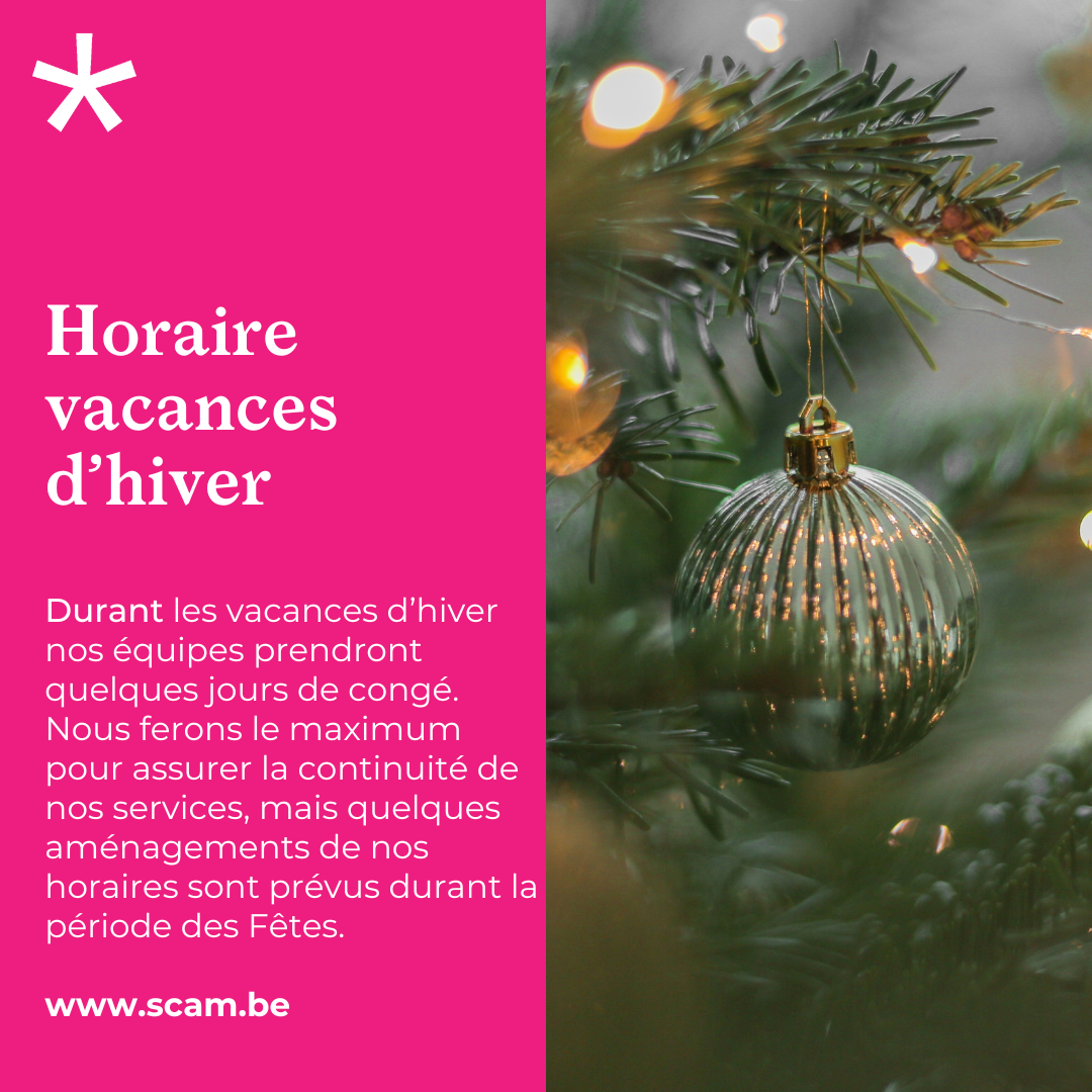 Informations concernant les vacances d'hiver