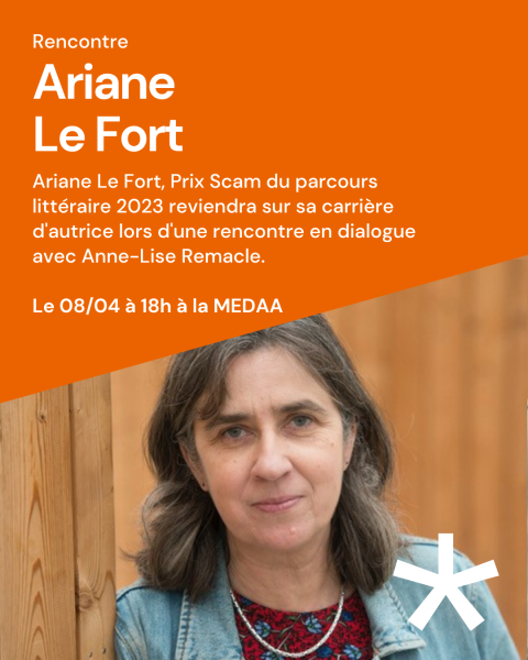 Save the date : Rencontre avec Ariane Le Fort