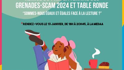 Save the date : remise du Prix Grenades-Scam