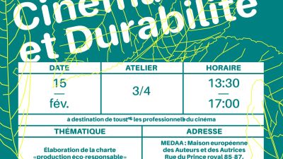 3ème Atelier du projet participatif Cinéma et Durabilité