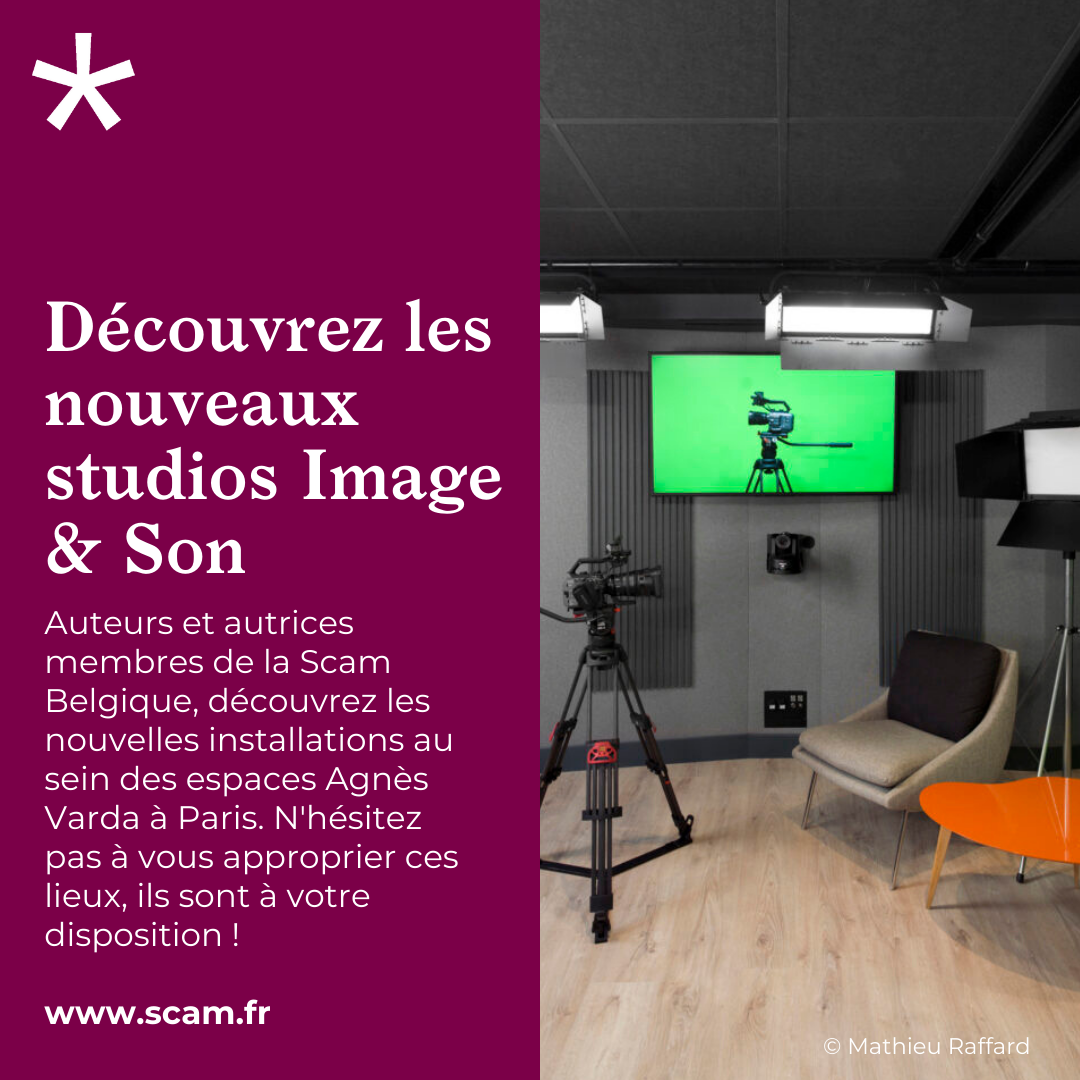 Vos nouveaux studios Image et Son à Paris