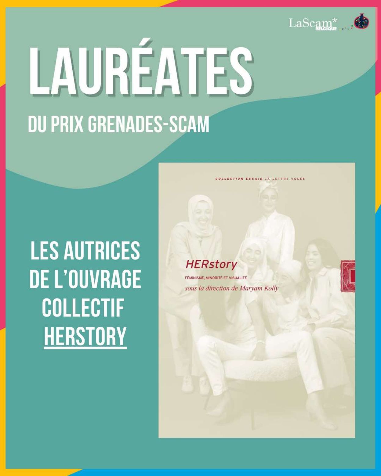 Bravo aux lauréates du Prix littéraire des Grenades x Scam !