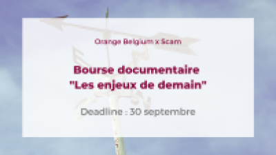 Bourse documentaire - « Les enjeux de demain »