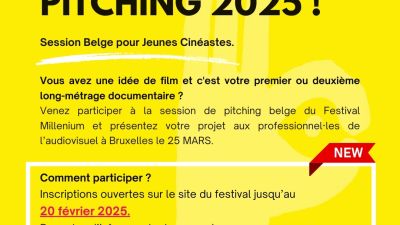 Forum de pitching belge au festival Millenium