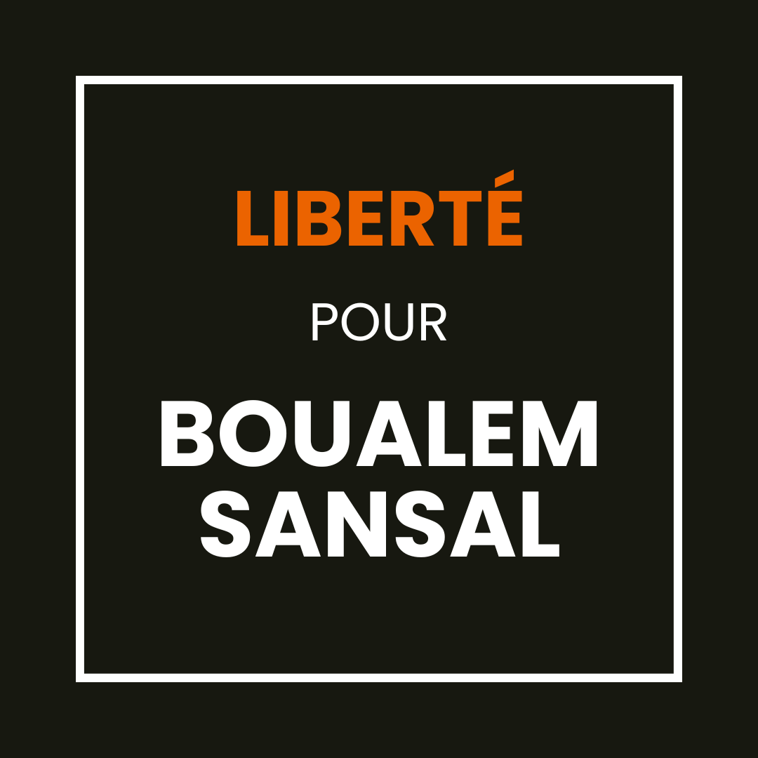 Appel du Comité belge pour la libération de Boualem Sansal