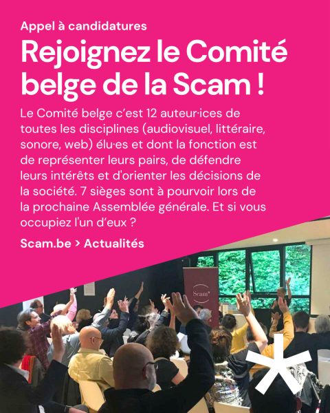 Portez-vous candidat·e à l’élection et rejoignez le Comité belge de la Scam !